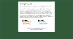 Desktop Screenshot of goodinggroup.com